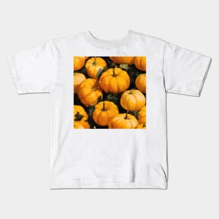 Pumpkin Pattern 16 Kids T-Shirt